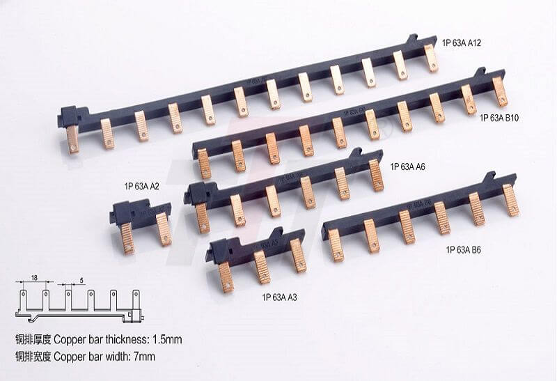 1P 63A Electrical Combinated Busbar GK701-63A