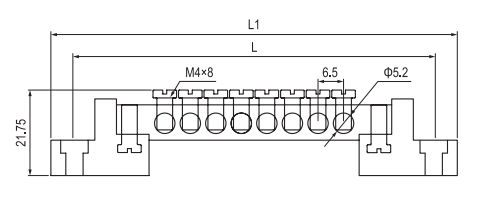 Brass Terminal with Fixing Part GK019*0609