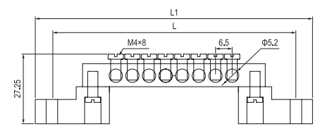 Brass Terminal with Fixing Part GK004*0609