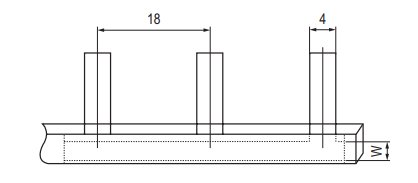 Pin Type Busbar GK101 Series