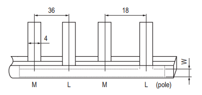 Pin Type Busbar GK102 Series