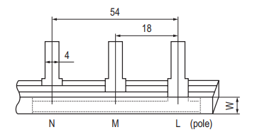 Pin Type Busbar GK103 Series