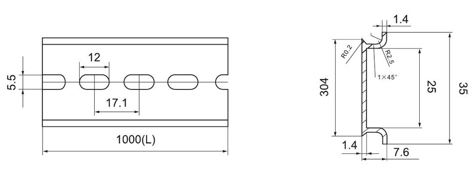 Alumina Din Rail GK5600