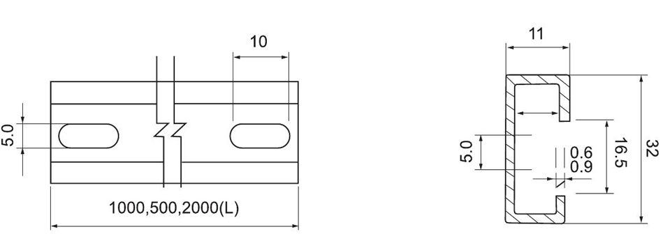 Steel Din Rail GK150