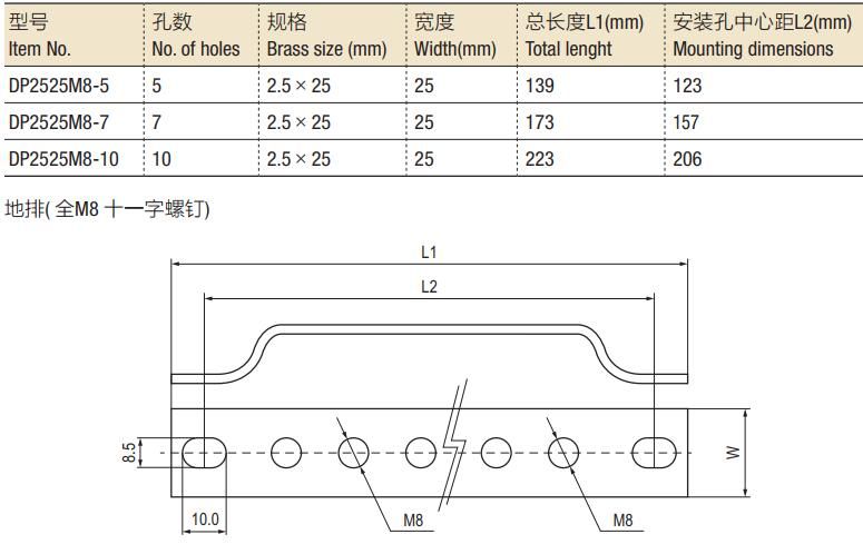 Earthing Link 2.5*25